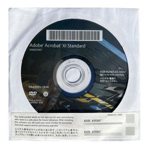 Adobe acrobat standard for - xi,