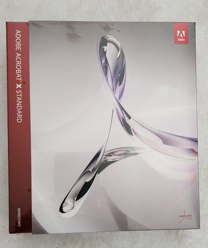 Adobe acrobat standard - 10,